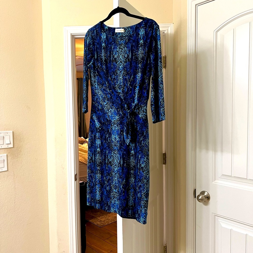 Calvin Klein 3/4 sleeve casual dress